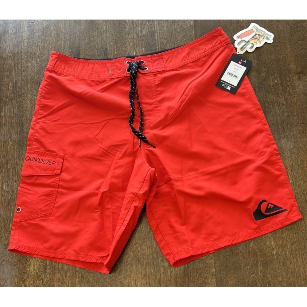 Quiksilver Men's Every Day Solid Board Shorts Red 33